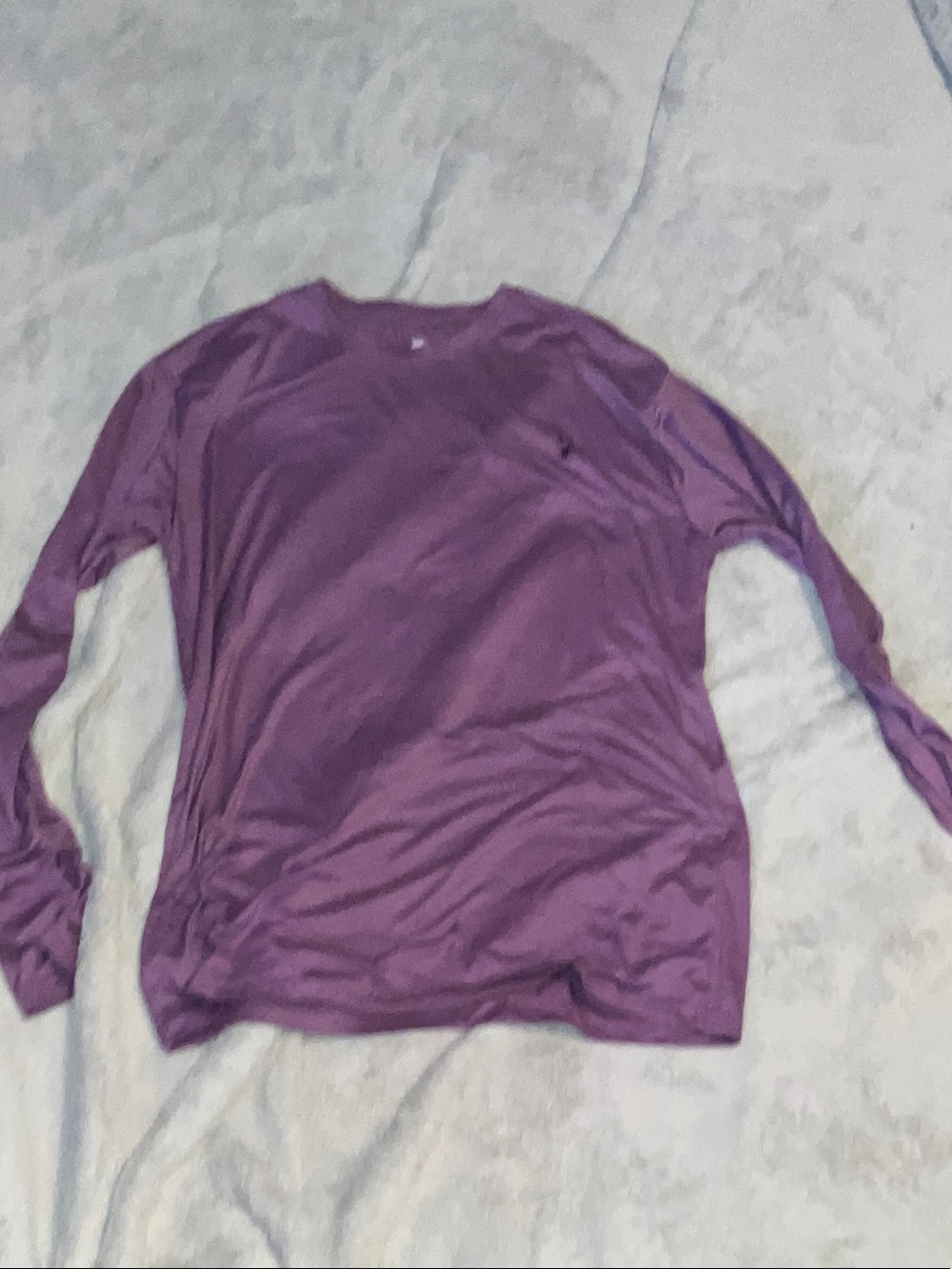 Purple Long Sleeve Tee